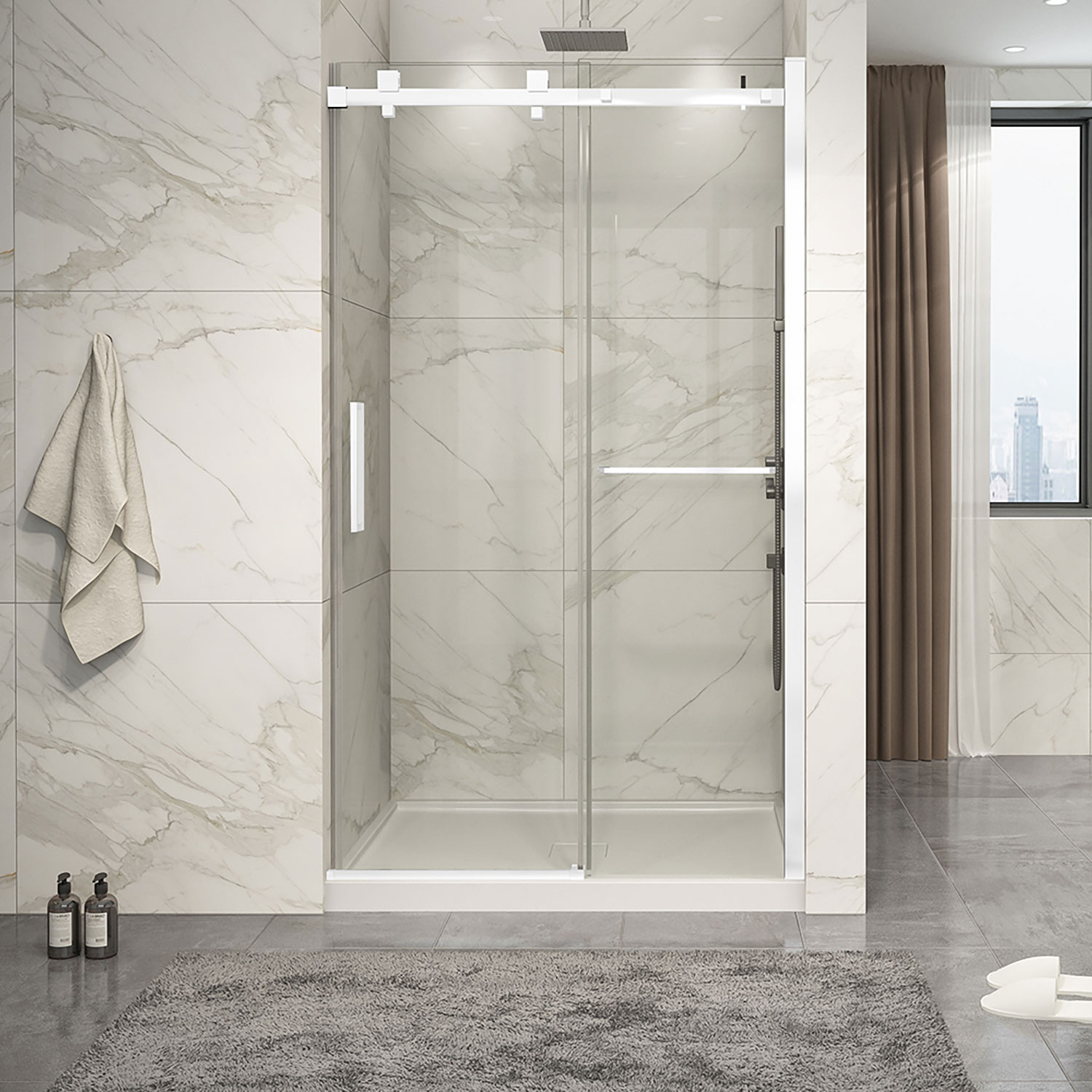 Shower door 48